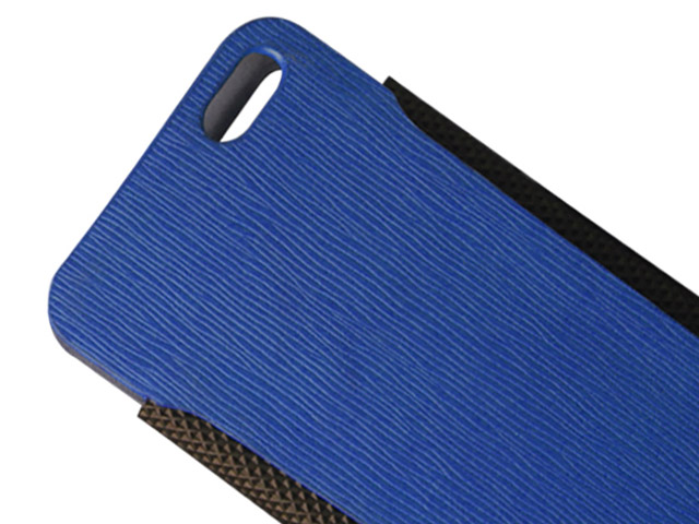 Чехол Discovery Buy Gentleman Fashion Leather Case для Apple iPhone 5 (темно-синий, кожанный)