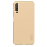 Чехол Nillkin Hard case для Samsung Galaxy A7 2018 (золотистый, пластиковый)