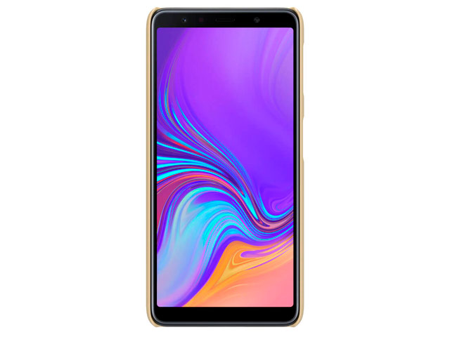 Чехол Nillkin Hard case для Samsung Galaxy A7 2018 (золотистый, пластиковый)