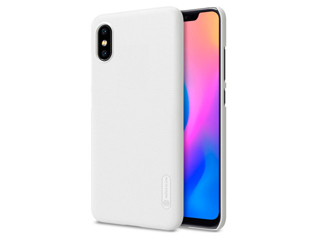 Чехол Nillkin Hard case для Xiaomi Mi 8 pro (белый, пластиковый)