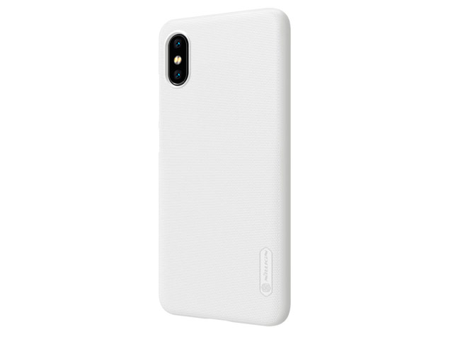 Чехол Nillkin Hard case для Xiaomi Mi 8 pro (белый, пластиковый)