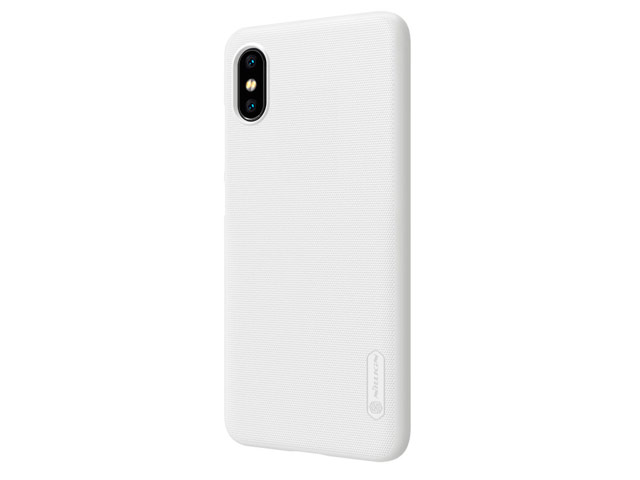 Чехол Nillkin Hard case для Xiaomi Mi 8 pro (белый, пластиковый)