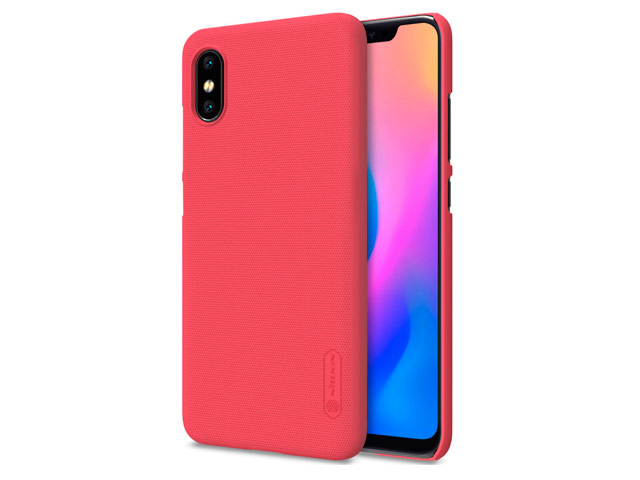 Чехол Nillkin Hard case для Xiaomi Mi 8 pro (красный, пластиковый)