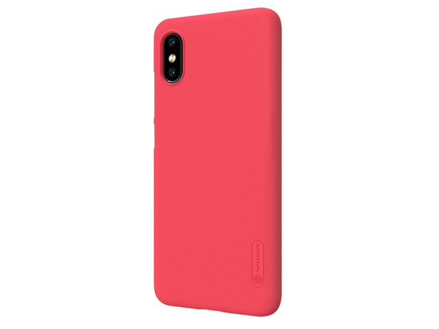 Чехол Nillkin Hard case для Xiaomi Mi 8 pro (красный, пластиковый)