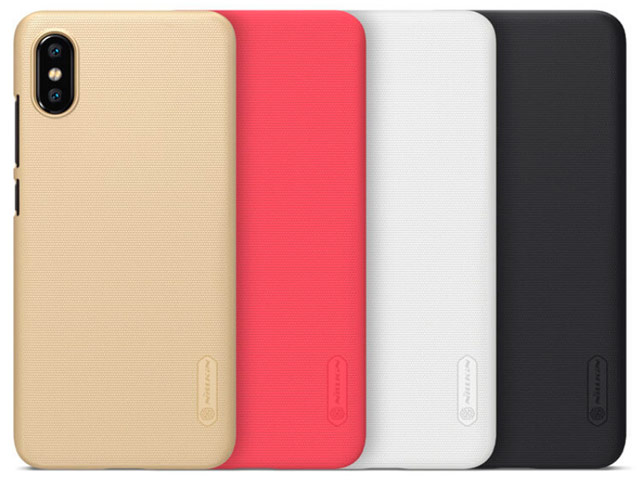 Чехол Nillkin Hard case для Xiaomi Mi 8 pro (золотистый, пластиковый)