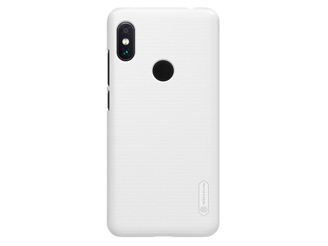 Чехол Nillkin Hard case для Xiaomi Redmi Note 6 (белый, пластиковый)