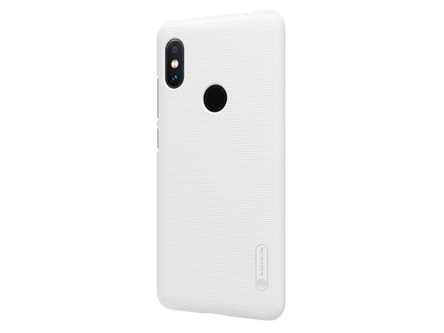 Чехол Nillkin Hard case для Xiaomi Redmi Note 6 (белый, пластиковый)