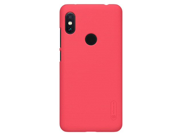 Чехол Nillkin Hard case для Xiaomi Redmi Note 6 (красный, пластиковый)