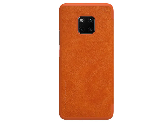 Чехол Nillkin Qin leather case для Huawei Mate 20 pro (коричневый, кожаный)