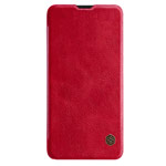 Чехол Nillkin Qin leather case для OnePlus 6T (красный, кожаный)