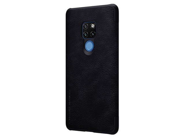 Чехол Nillkin Qin leather case для Huawei Mate 20 (черный, кожаный)