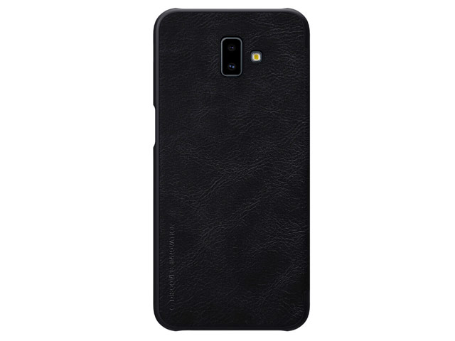 Чехол Nillkin Qin leather case для Samsung Galaxy J6 plus (черный, кожаный)