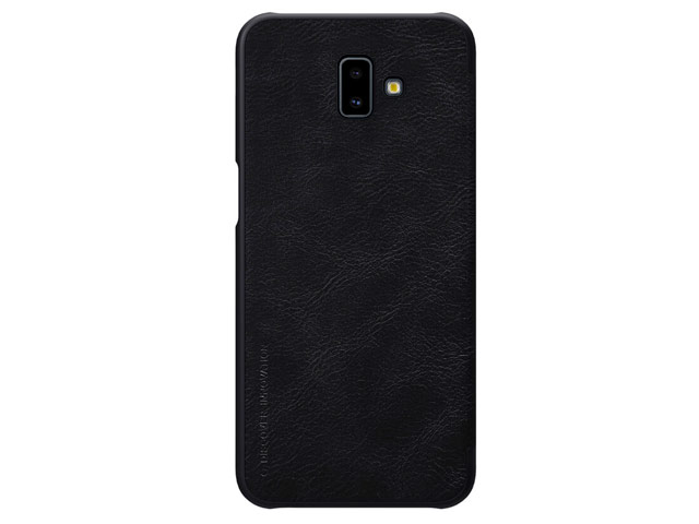 Чехол Nillkin Qin leather case для Samsung Galaxy J6 plus (черный, кожаный)
