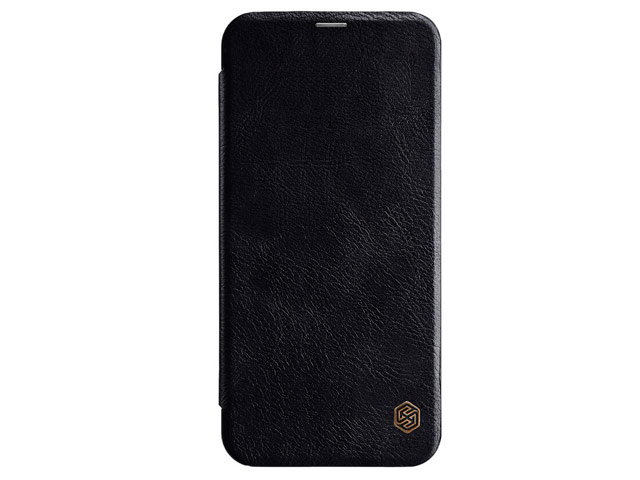 Чехол Nillkin Qin leather case для Samsung Galaxy J4 plus (черный, кожаный)