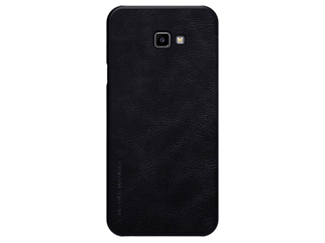 Чехол Nillkin Qin leather case для Samsung Galaxy J4 plus (черный, кожаный)