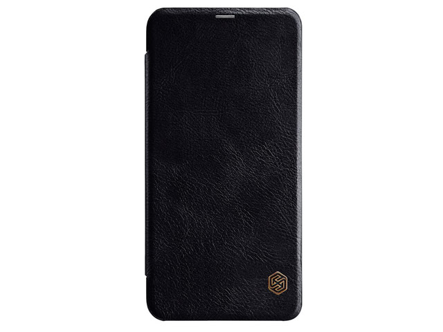 Чехол Nillkin Qin leather case для Xiaomi Redmi Note 6 (черный, кожаный)