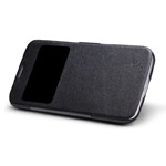 Чехол Nillkin V-series Leather case для Samsung Galaxy Mega 5.8 i9150 (черный, кожанный)