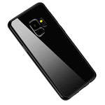 Чехол Yotrix GlitterSoft для Samsung Galaxy S9 (черный, гелевый)
