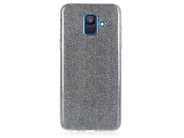 Чехол Yotrix BrightCase для Samsung Galaxy A6 2018 (черный, гелевый)