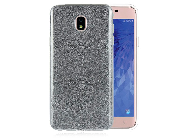 Чехол Yotrix BrightCase для Samsung Galaxy J4 (черный, гелевый)