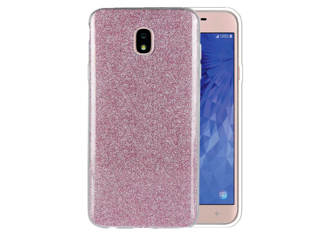 Чехол Yotrix BrightCase для Samsung Galaxy J4 (розовый, гелевый)