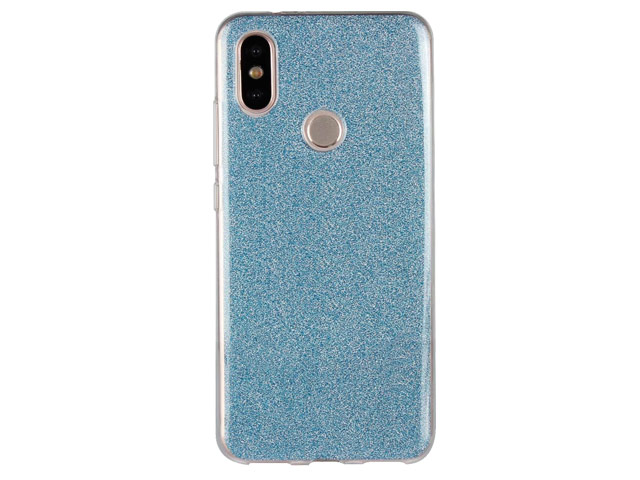 Чехол Yotrix BrightCase для Xiaomi Redmi S2 (голубой, гелевый)