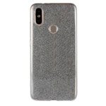 Чехол Yotrix BrightCase для Xiaomi Mi A2 (черный, гелевый)