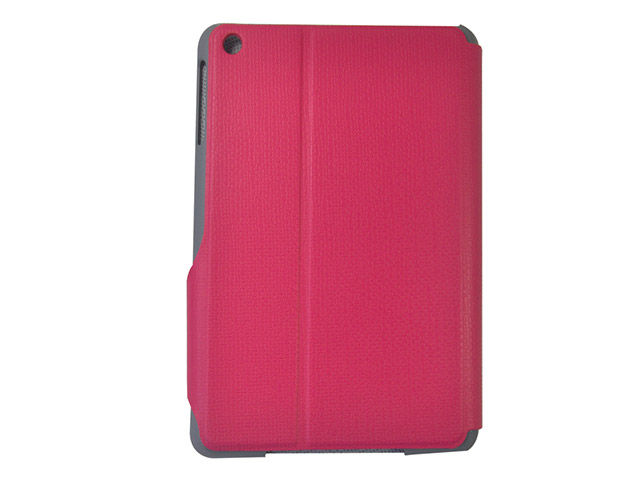 Чехол Discovery Buy Fence Style Case для Apple iPad mini (розовый, кожанный)