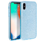 Чехол Yotrix BrightCase для Apple iPhone XS (голубой, гелевый)