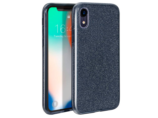 Чехол Yotrix BrightCase для Apple iPhone XR (черный, гелевый)