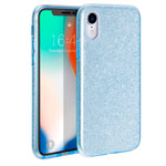 Чехол Yotrix BrightCase для Apple iPhone XR (голубой, гелевый)