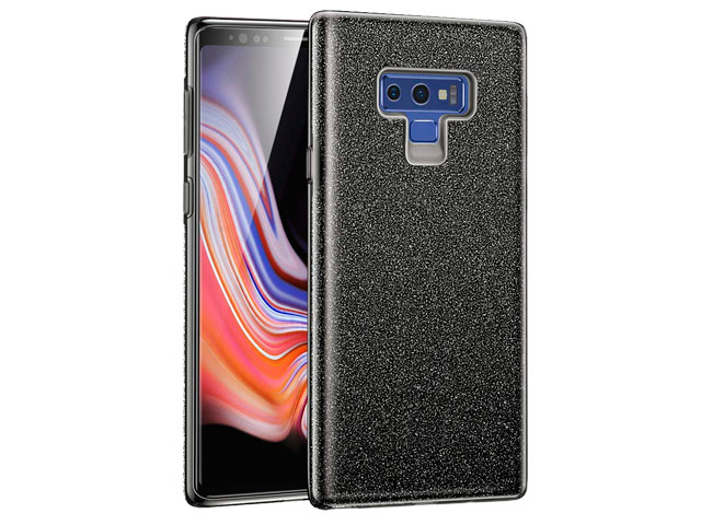 Чехол Yotrix BrightCase для Samsung Galaxy Note 9 (черный, гелевый)