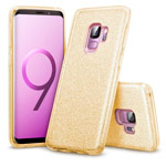 Чехол Yotrix BrightCase для Samsung Galaxy S9 (золотистый, гелевый)