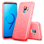 Чехол Yotrix BrightCase для Samsung Galaxy S9 (красный, гелевый)