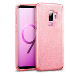 Чехол Yotrix BrightCase для Samsung Galaxy S9 plus (розовый, гелевый)