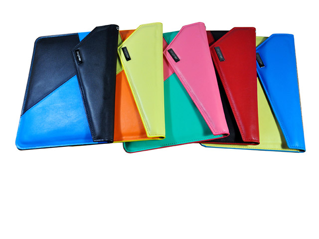 Чехол Discovery Buy Magic Cube Case для Apple iPad mini (черный/голубой, кожанный)