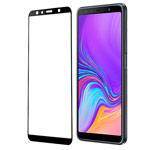 Защитное стекло Yotrix 3D Glass Protector для Samsung Galaxy A7 2018 (черное)