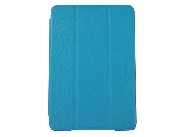 Чехол Discovery Buy City Elegant Case для Apple iPad mini (голубой, кожанный)