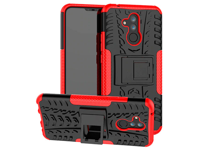 Чехол Yotrix Shockproof case для Huawei Mate 20 lite (красный, пластиковый)