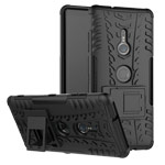 Чехол Yotrix Shockproof case для Sony Xperia XZ3 (черный, пластиковый)
