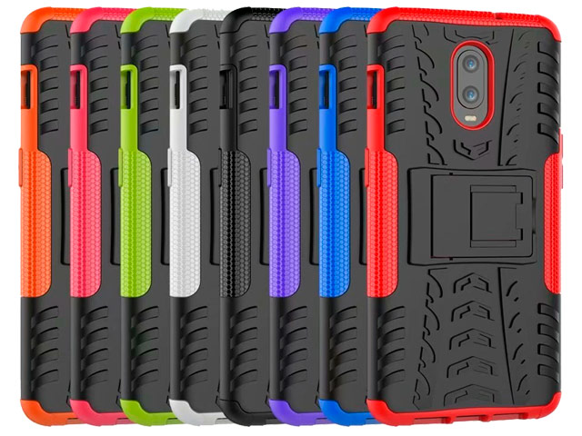 Чехол Yotrix Shockproof case для OnePlus 6T (белый, пластиковый)