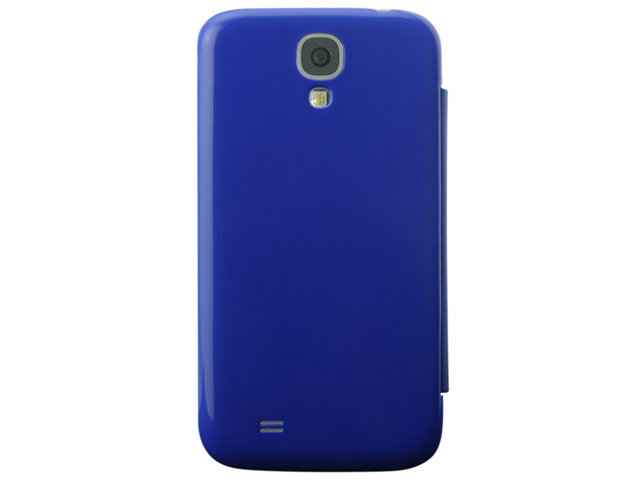 Чехол Discovery Buy Ambilight Case для Samsung Galaxy S4 i9500 (синий, кожанный)