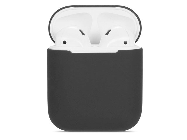 Чехол Synapse Protection Case для Apple AirPods (темно-серый, силиконовый)