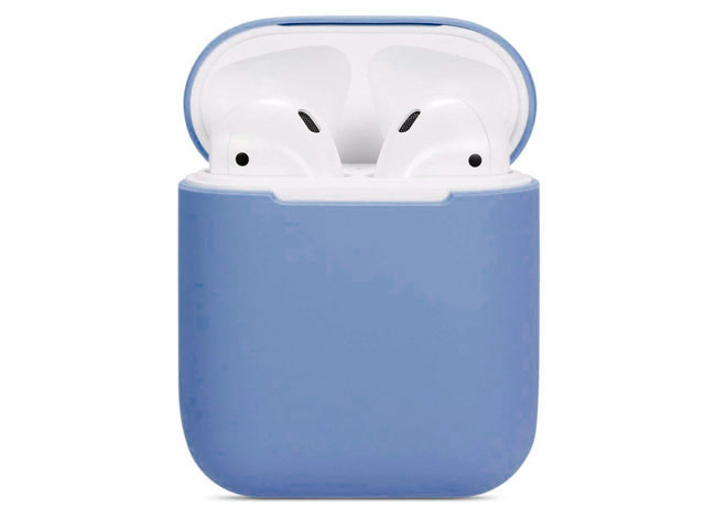 Чехол Synapse Protection Case для Apple AirPods (лавандовый, силиконовый)