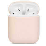 Чехол Synapse Protection Case для Apple AirPods (бежевый, силиконовый)