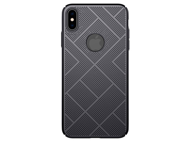 Чехол Nillkin Air case для Apple iPhone XS max (черный, пластиковый)