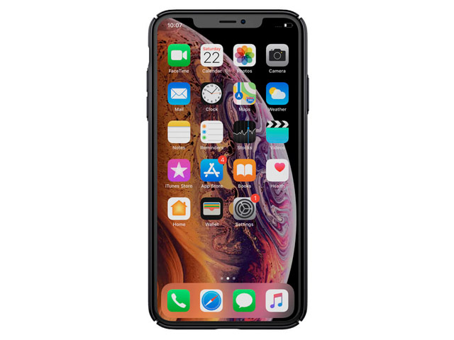 Чехол Nillkin Air case для Apple iPhone XS max (черный, пластиковый)