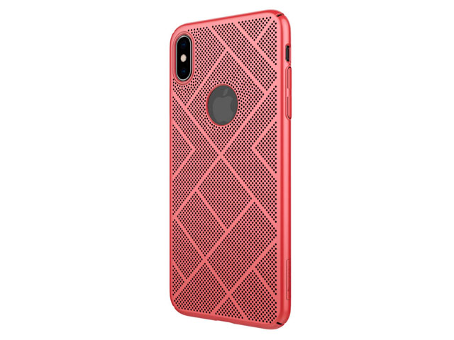 Чехол Nillkin Air case для Apple iPhone XS max (красный, пластиковый)