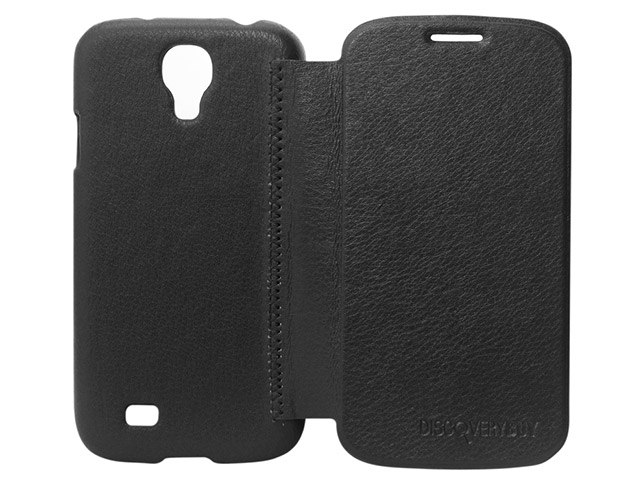 Чехол Discovery Buy City Elegant Case для Samsung Galaxy S4 i9500 (черный, кожанный)