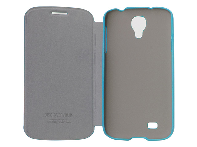 Чехол Discovery Buy City Elegant Case для Samsung Galaxy S4 i9500 (синий, кожанный)